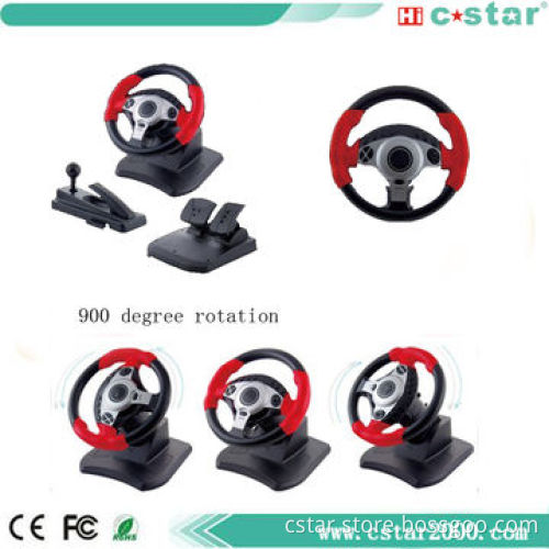 900 degree car game steering wheel for PS2/PS3/PC video game